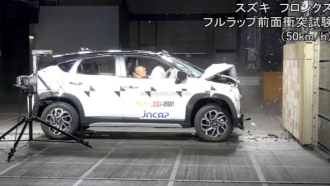 Uji Coba Suzuki Fronx di Jepang