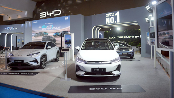 Booth BYD-Denza di PEVS 2025