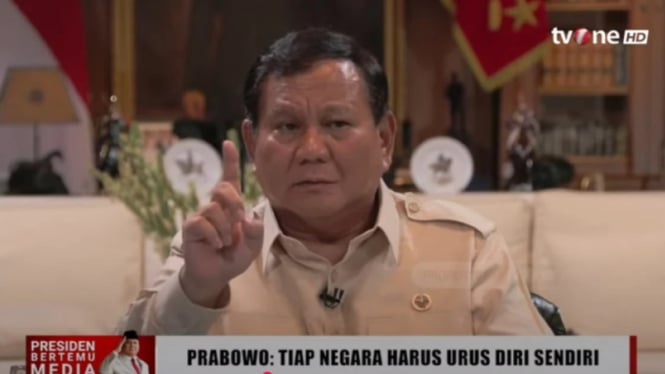 Presiden RI Prabowo Subianto