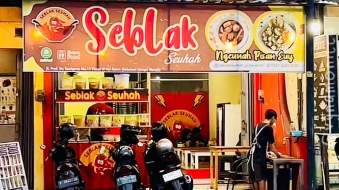 Seblak Seuhah Purwokerto