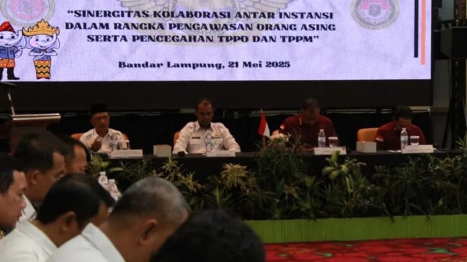 Imigrasi Bandarlampung gelar rapat TIMPORA