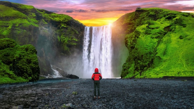 Ilustrasi Wisata Curug