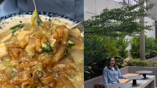Tempat  makan kwetiau siram di Purwokerto