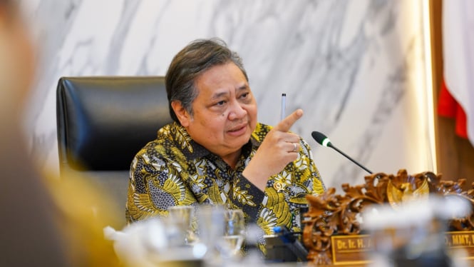 Menteri Koordinator Bidang Perekonomian Airlangga Hartarto