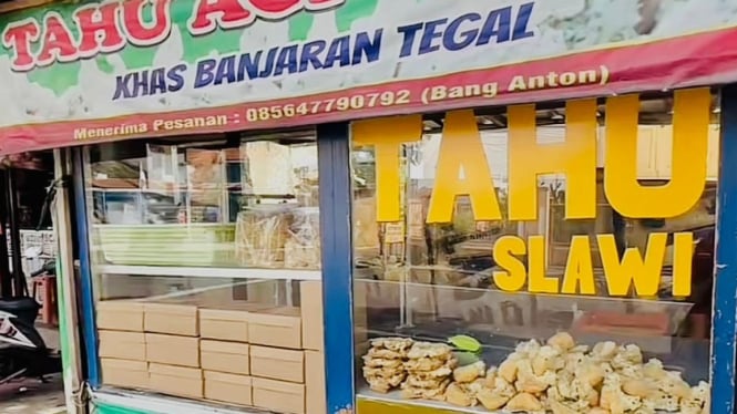 Tahu Aci Slawi Favorit di Purwokerto