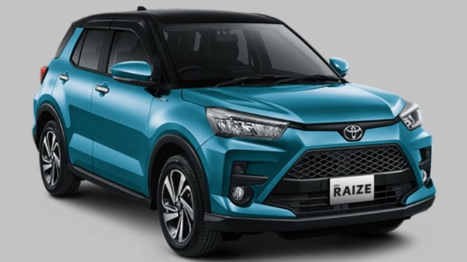 Potret mobil Toyora Raize