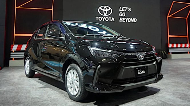 Potret mobil Toyota Agya
