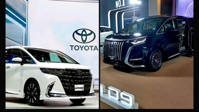 Toyota Alphard vs BYD Denza D9