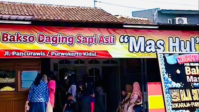 Bakso Viral di Purwokerto Cuma 12 Ribu