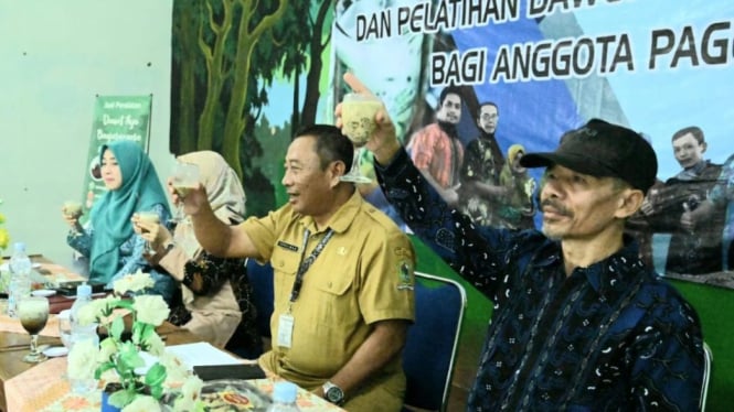 Launching Varian Baru Dawet Ayu Banjarnegara yang berbahan daun kelor