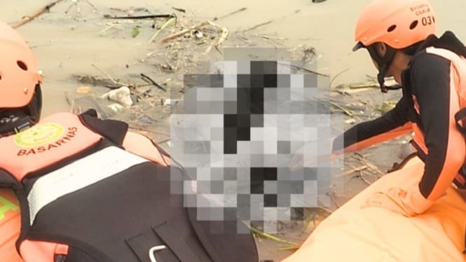Penemuan Jenazah di Bawah Jembatan Sungai Serayu Cilacap