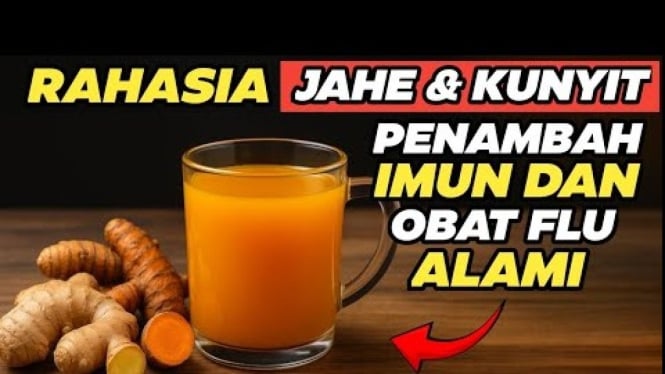 Cara Alami Jahe dan Kunyit Memperkuat Imun