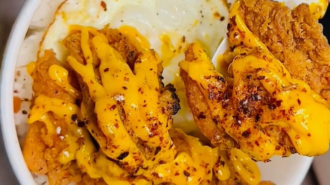 Truffle Chicken Rice Bowl Paling Juara di Purwokerto