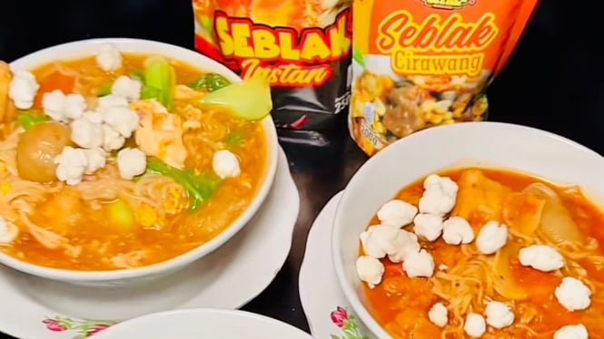 Seblak Citel Cikampek! Seblak Instan Pedas Medok Asli Sunda