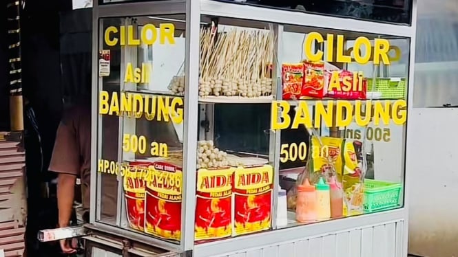 Cilor Asli Bandung Viral di Adipala Cilacap