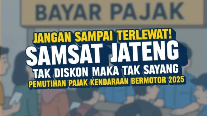 Pemutihan Pajak Kendaraan Bermotor 2025