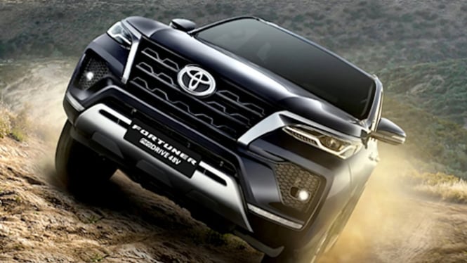 Toyota Fortuner Hybrid meluncur di India