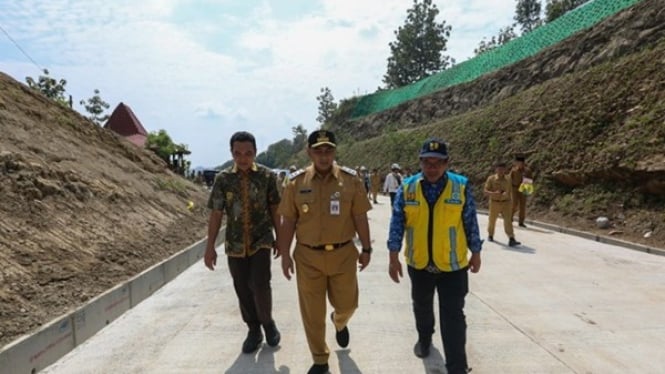 Taj Yasin tinjau progres Bendungan Jragung di Kabupaten Semarang