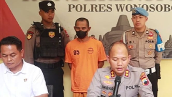 Pelaku penusukan di kafe Wonosobo akhirnya ditangkap polisi