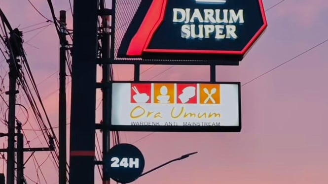 Waroenk Ora Umum Tempat Nongkrong 24 Jam