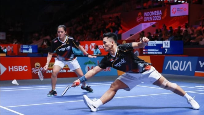 Amri/Nita melaju ke 16 besar Indonesia Open 2025