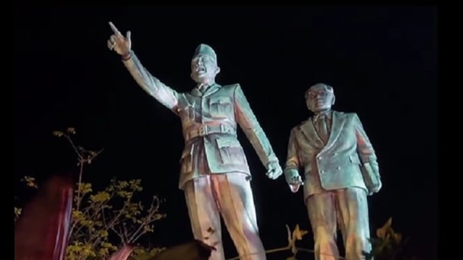 Patung Soekarno Hatta hiasi Kabupaten Semarang