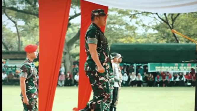 Seleksi tentara baru TNI AD tahun 2025