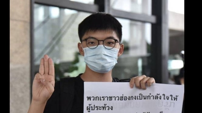 Joshua Wong di pengadilan hadapi dakwaan baru