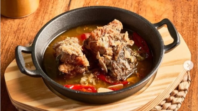 Menu Garang Asem H. Masduki di Pekalongan