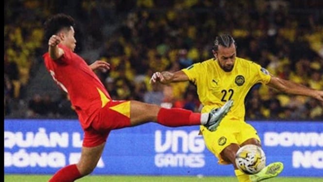 Indonesia remuk, Malaysia berpesta gol lawan Vietnam