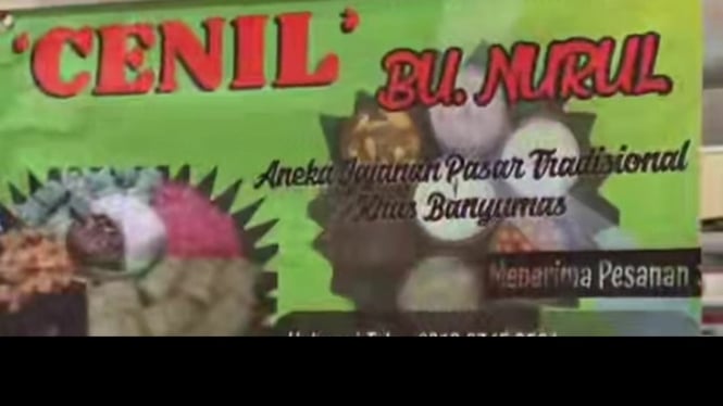 Cenil Bu Nurul di Pasar Manis Purwokerto