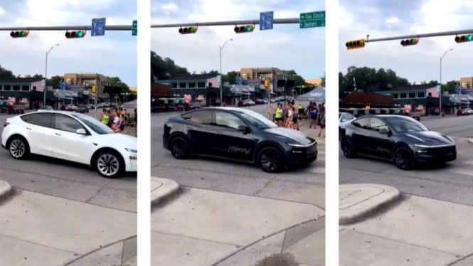 Robotaxi Tesla Tertangkap Kamera di Austin