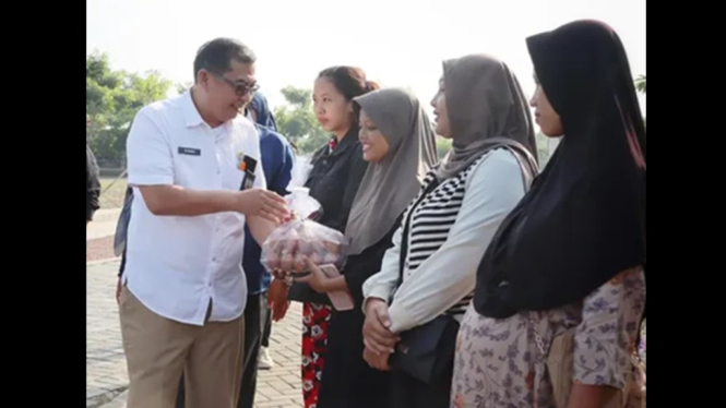 Sekda Banyumas saat kampanye One Day One Ndog