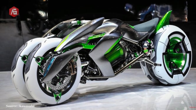 Motor Masa Depan Kawasaki J Concept