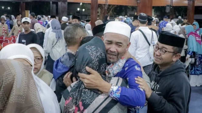 Kepulangan Jemaah Haji Banjarnegara