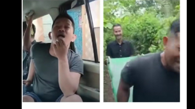 Etong saat rekam video kontroversial dalam ambulans