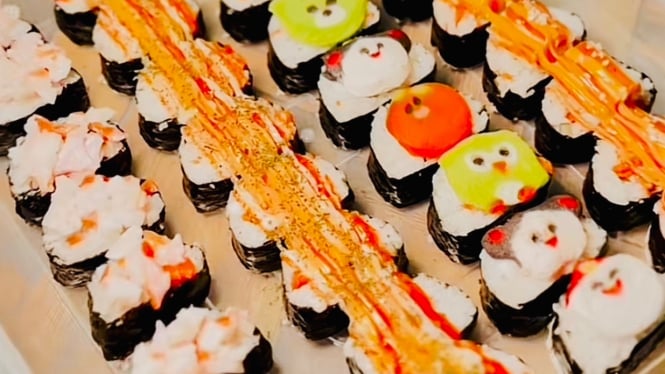 Sushi dan Cireng Judes Murmer Purwokerto