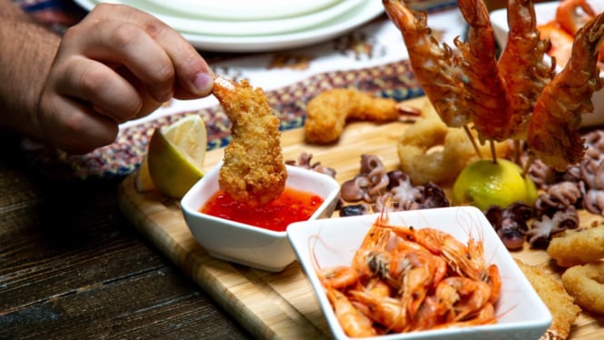 Ilustrasi Seafood