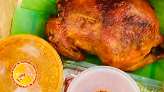 Ayam Buntil Panggang Purwokerto
