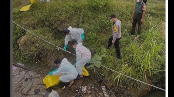 Evakuasi jenazah korban dari sumur tua oleh tim gabungan