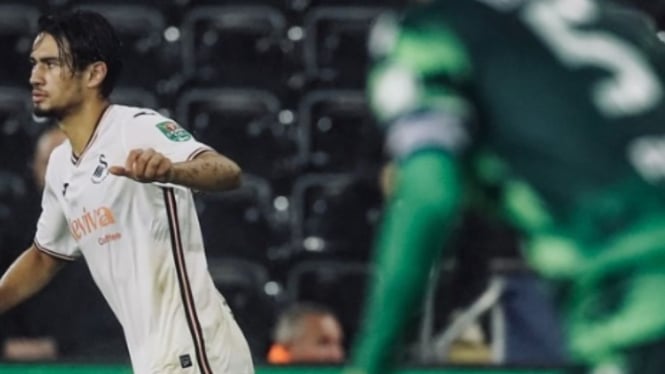 Nathan Tjoe A On berpisah dengan Swansea City