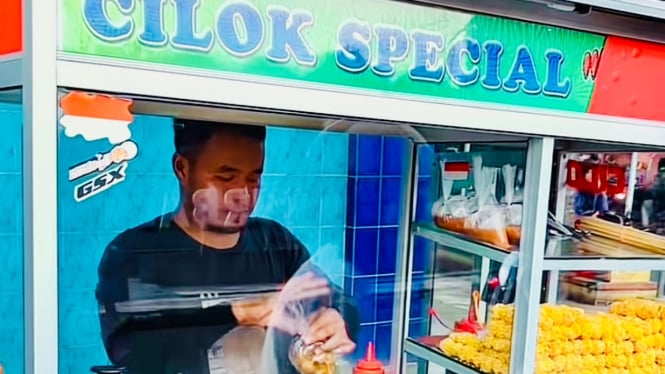 Cilok Special Sekitar Alun-Alun Purbalingga