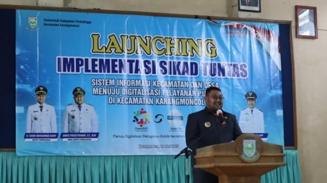 Wabup Purbalingga resmikan aplikasi SIKAD TUNTAS