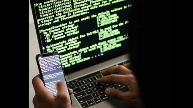 Ilustrasi kebocoran data login massal di internet