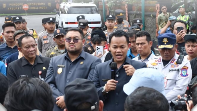 Respon Bupati Fahmi Aksi Demo Sopir Truk di Purbalingga