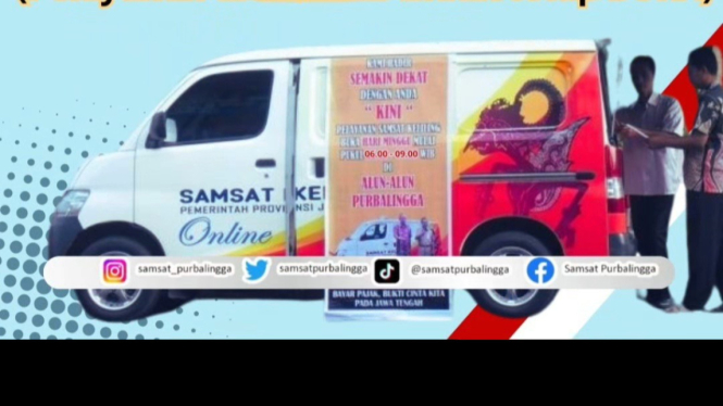 Samsat CFD Hadir di Alun-Alun Purbalingga