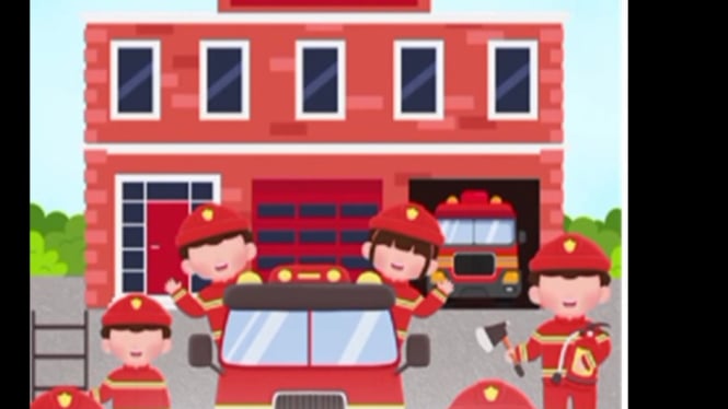 Ilustrasi Petugas Damkar Semarang ambilkan rapor siswa SMA