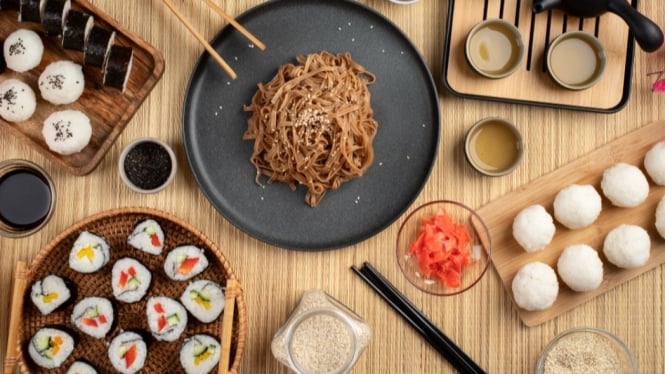 Ilustrasi Makanan Jepang