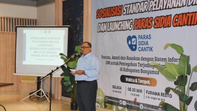 Aplikasi 'Paras Sidia Cantik' Kendali Diabetes Melitus di Banyumas