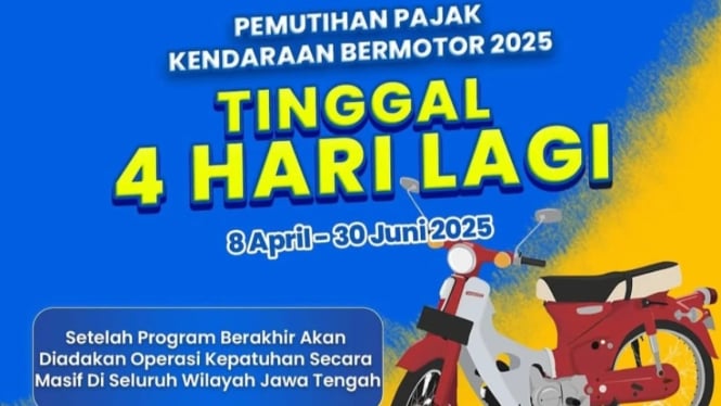 Pemutihan Pajak Kendaraan di Samsat Banjarnegara